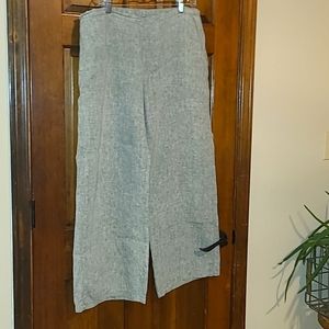 Flax 100% linen flowy pant